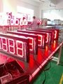 Petrol Station Equipment LED Gas Price Changer Signs 8.888 Green Color Led Digit 4