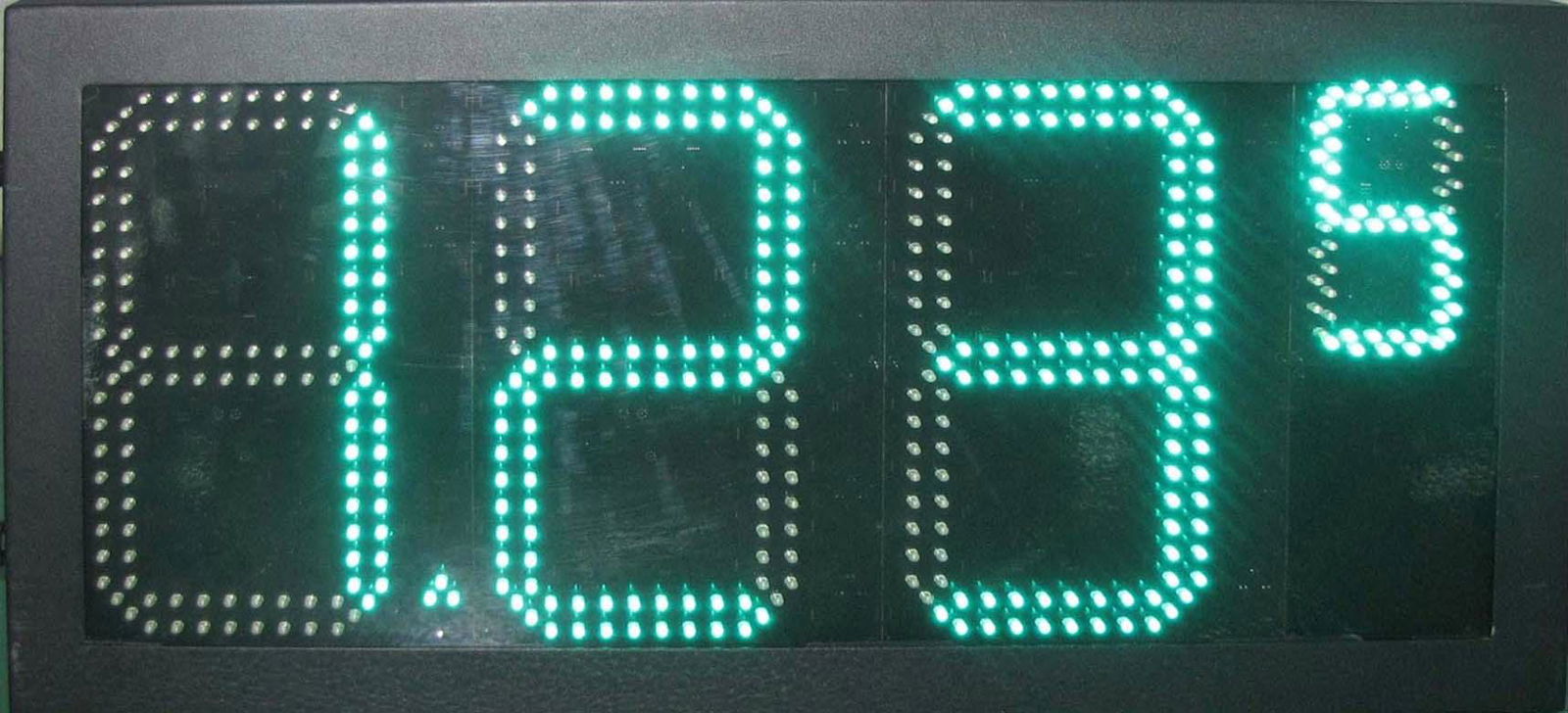 outdoor romote control 8.88 9 led numbers display board petrol station led fuel  2
