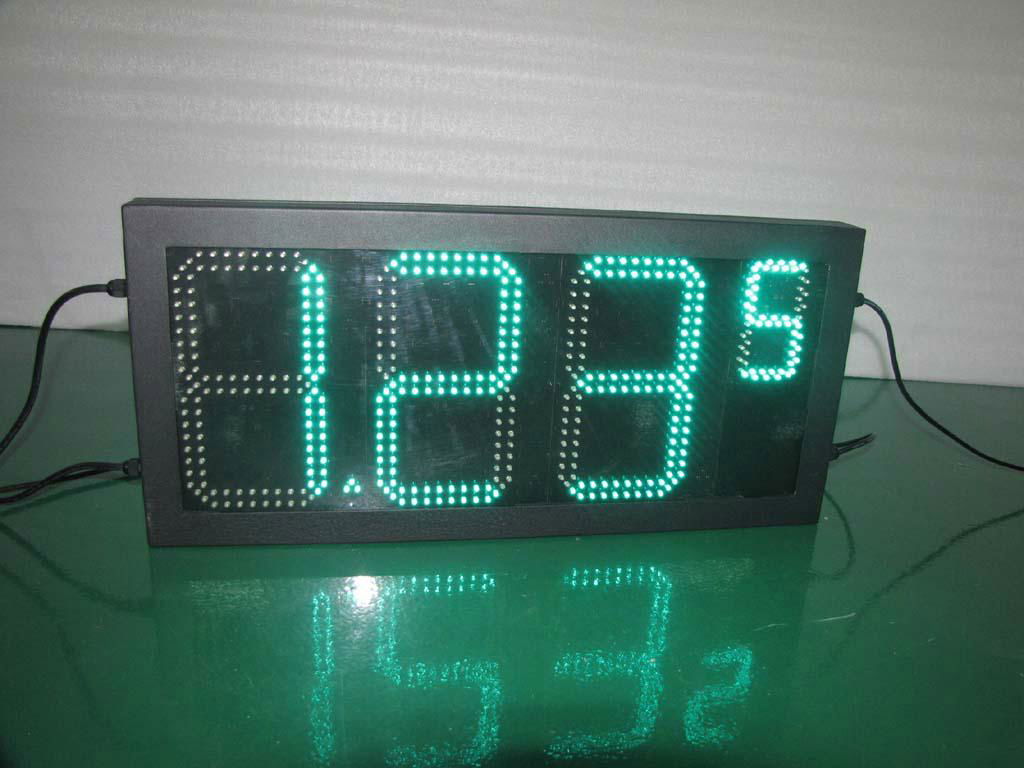 outdoor romote control 8.88 9 led numbers display board petrol station led fuel  4