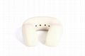 Magnetic therapy U-shape memory foam neck pillow 2