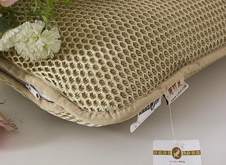 Breathable 3d spacer mesh adjustable pillow 4