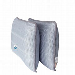 anti-bacterial 3d mesh fabric breathable pillow