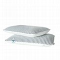 Breathable washable 3d mesh travel pillow