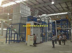 Electronic waste treatment equipment