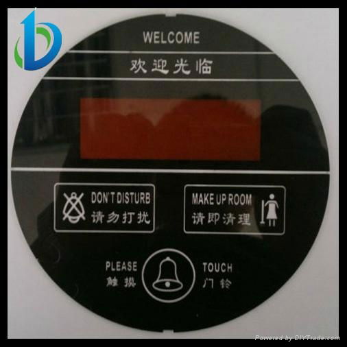 silk screen glass for electric products 3