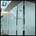 high quality frosted glass fence panels 2