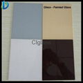 2-12mm colorful back painted glass factory