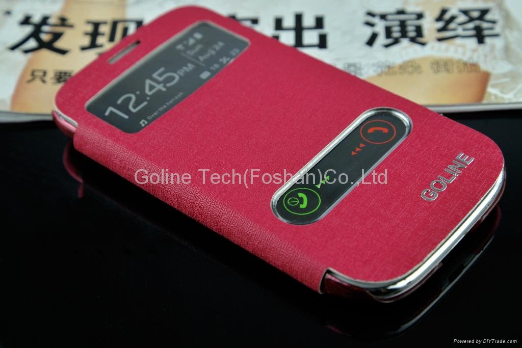 2014 Top sale Leather phone case/shell/cover/housing