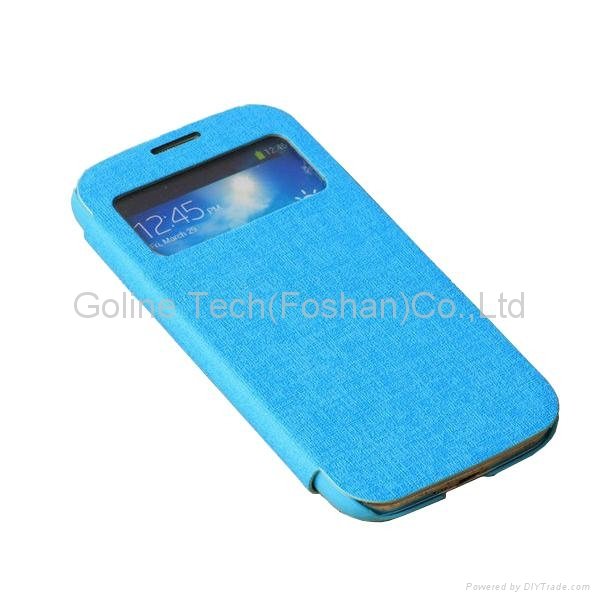 PU leather with TPU phone case for Samsung S4 2