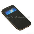PU leather with TPU phone case for Samsung S4 4