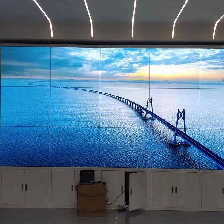 深圳酷虎46/55寸液晶拼接屏電視牆無縫LED監控顯示器源頭定製工廠 5