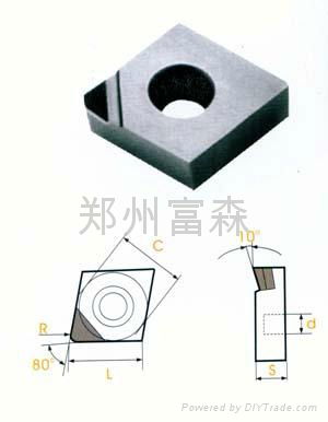 PCD inserts for metalworking 5