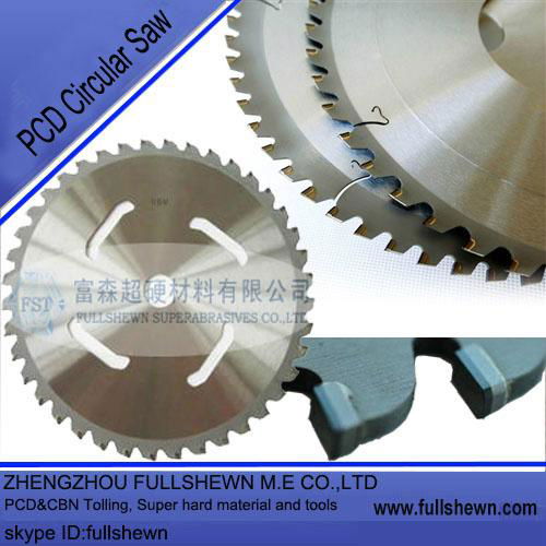 PCD circular saw for woodworking