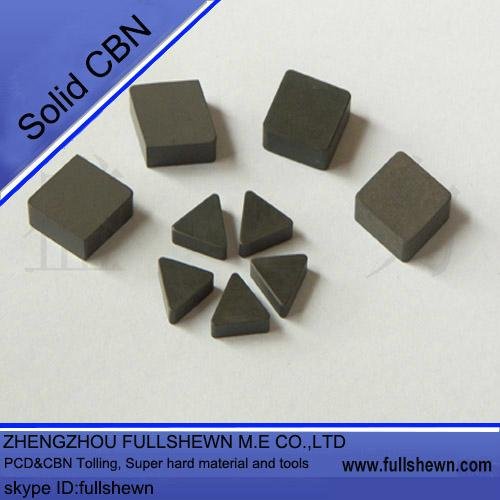 Solid CBN inserts, solid CBN cutting tools for metalworking 2