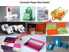 White Cardboard Cosmetic Paper Box Packaging