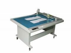 Traffic sign sample cutting machine