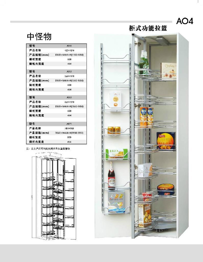 纬东不锈钢拉篮