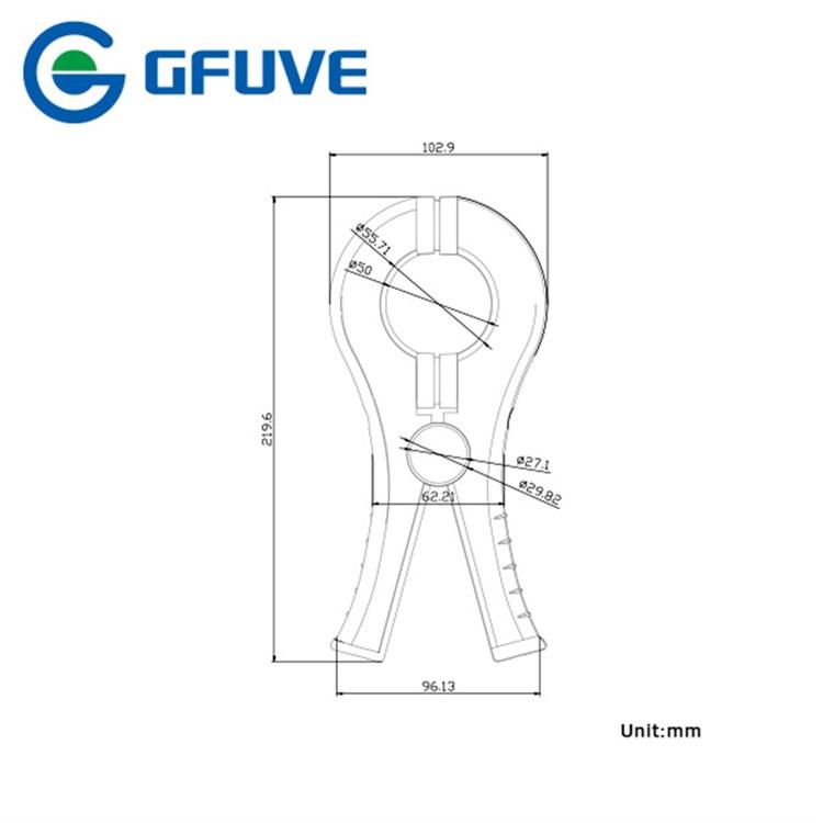 1000A SELECTED AC MEASUREMENT CLAMP ON CURENT PROBE 3