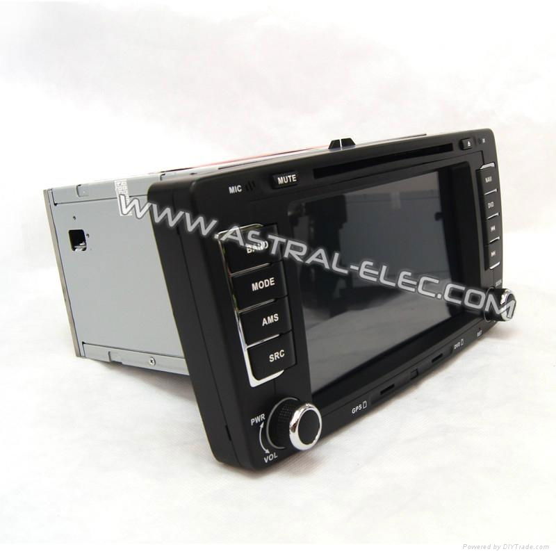 Android VW Skoda Octavia Car DVD Player GPS Navigation BT TV 1080P SWC  2