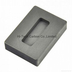 1 Kg Troy Ounce gold Rect Graphite Ingot Mold