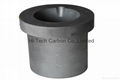 1kg Gold Melting Graphite Crucible ingot