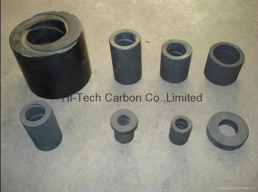 Impregnated Antimony Alloy graphite Bearing Carbon shaft sleeve 3