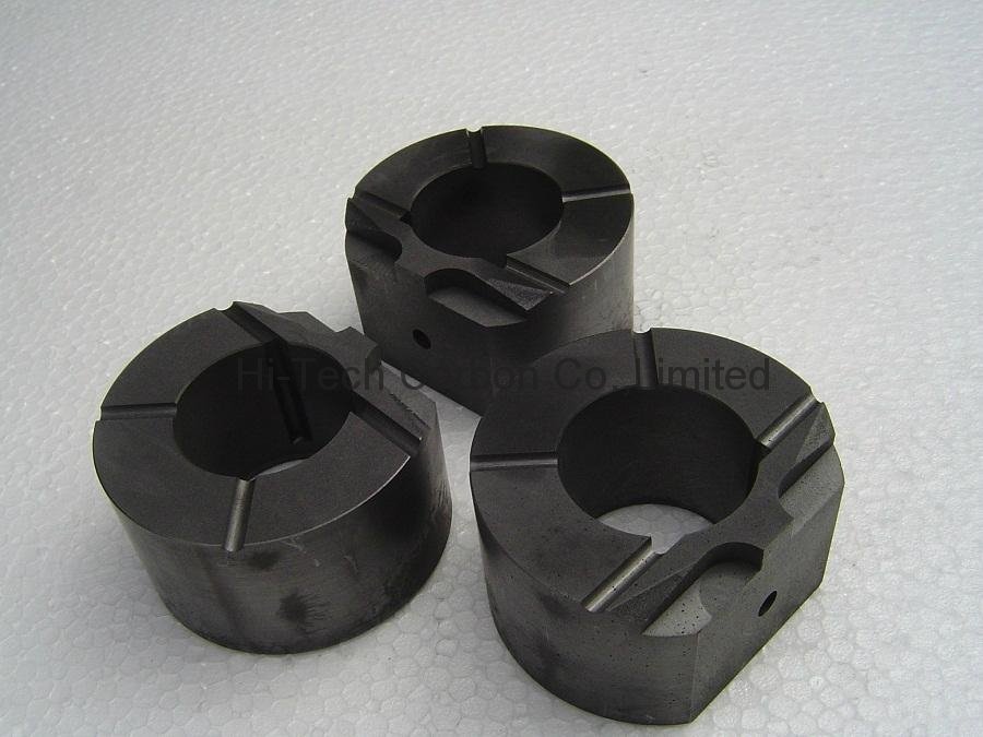 Impregnated Antimony Alloy graphite Bearing Carbon shaft sleeve 5