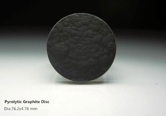 Dia.25.4*3.18 mm Carbon Pyrolytic Graphite disc 10pcs for Nonreinforced  3