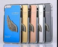 3D Love Wings Metal Aluminum Hard Case Cover Skin For iPhone 6 6 plus 1