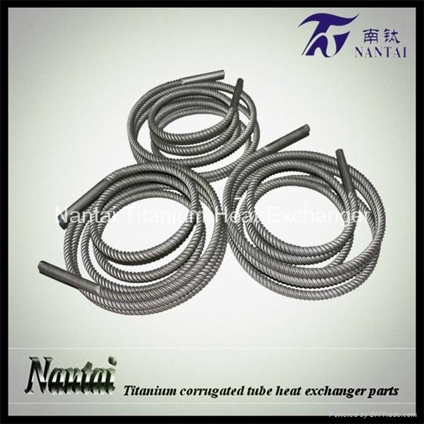 Titanium Twisted Tube Heat Exchanger