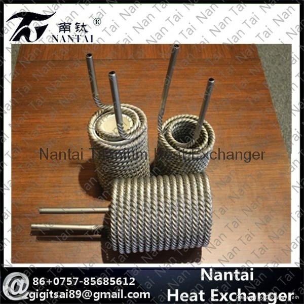 Titanium Heat Exchanger Condenser Evapaorator Coils 2