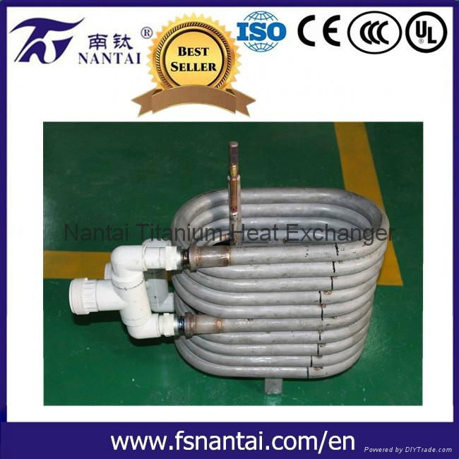 Titanium Coaxial Condenser Heat Exchanger 4