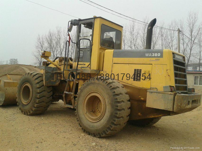 used  komatsu loader WA380-3  4