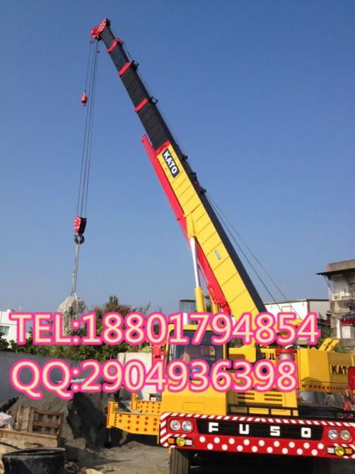  used kato 45t truck crane 