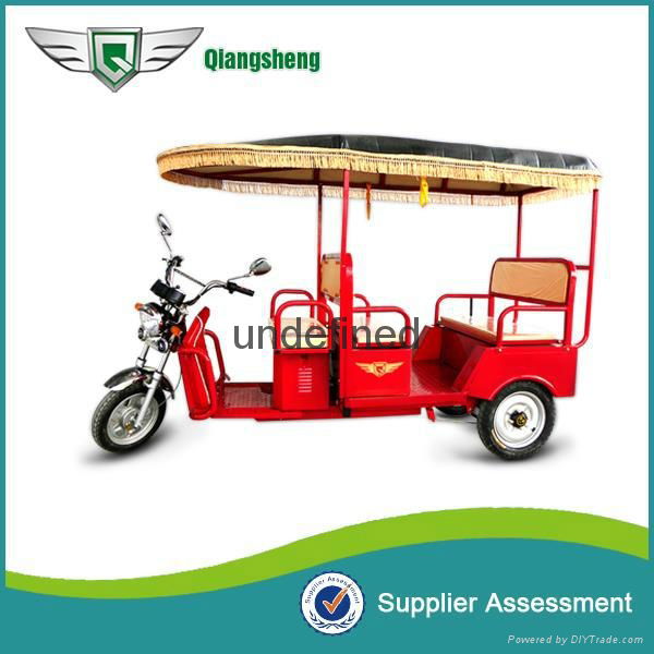 china supplier 48v/800w electric tricycle three wheeler tricycle 