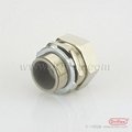 Straight Liquid tight fittings with Locknut Ferrules for Flexible Bare Metal or  3