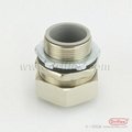 Straight Liquid tight fittings with Locknut Ferrules for Flexible Bare Metal or  4