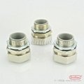 Straight Liquid tight fittings with Locknut Ferrules for Flexible Bare Metal or  5