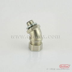Brass fittings 45d IP rating IP68 in combination with the corresponding flexible