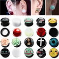 Acrylic Ear Plug Tunnels Ear Expanders