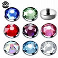  Dermal Piercings Micro Dermal Anchor Dermal Top Skin Diver Hide in Surface Body 2