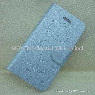 High Quality and Lovely Flip Cover for iPhone4/ 5 4