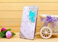 Fashion Rhinestone Butterfly phone case for Samsung Galaxy Note3  1