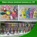 Christmas gift Free Sample Printed colorful logo Silicone Slap Band