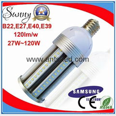 360 degree E40 LED street light 27W