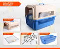 Mutiple sizes plastic pet flight cages 2