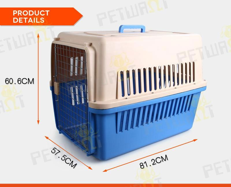 Mutiple sizes plastic pet flight cages 5