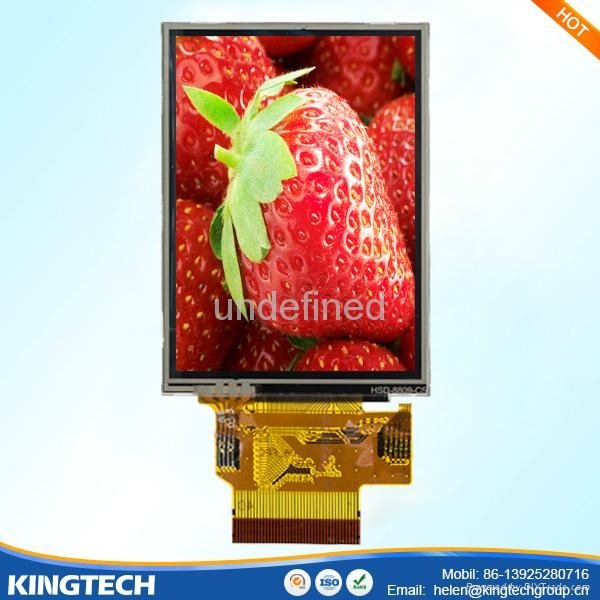 2.4 inch resistive touch display  Manufacturer 