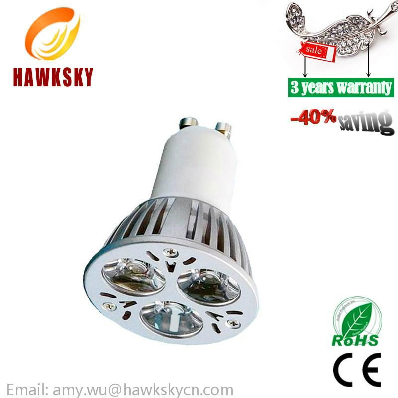 2014 hot sale high power GU10 led spotlight manufacturer