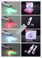 vibration+bio+LED derma roller with CE approved factory direct price 1